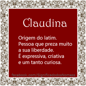 Claudina