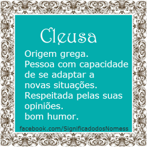 Cleusa