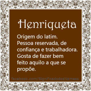 Henriqueta