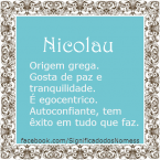 Nicolau
