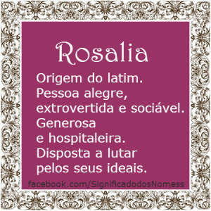 Rosalia