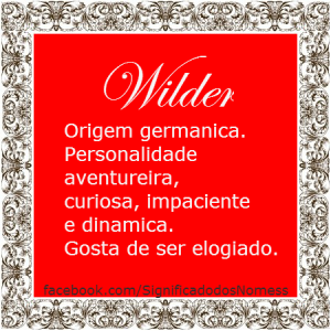 Wilder