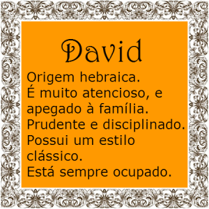 david