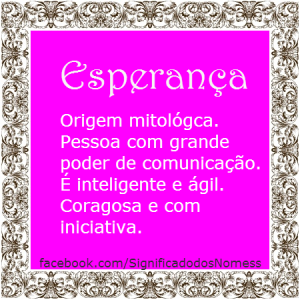 esperança