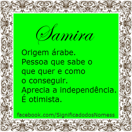 Significado do nome Samir - Dicionário de Nomes Próprios